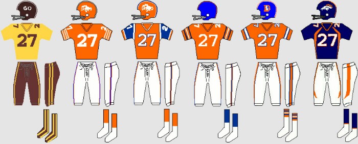 New Broncos Uniforms